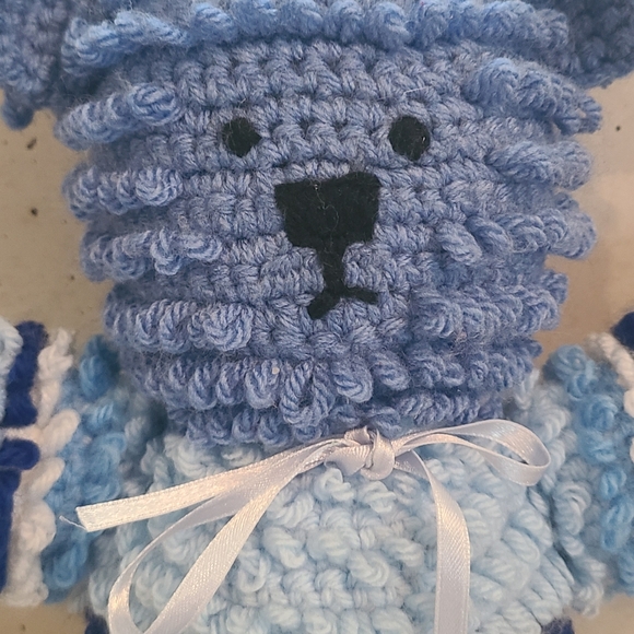 Handmade Crochet Bear - Picture 3 of 6